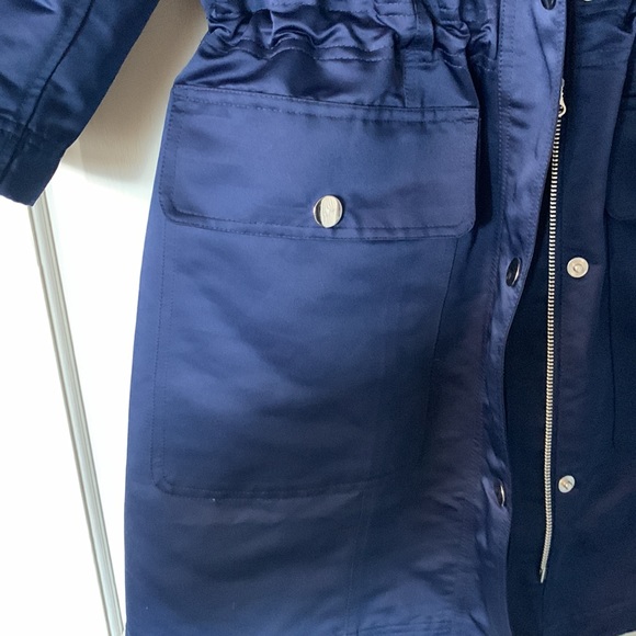 Lands’ End Navy Half Sleeve Spring Jacket size Medium - Picture 5 of 6